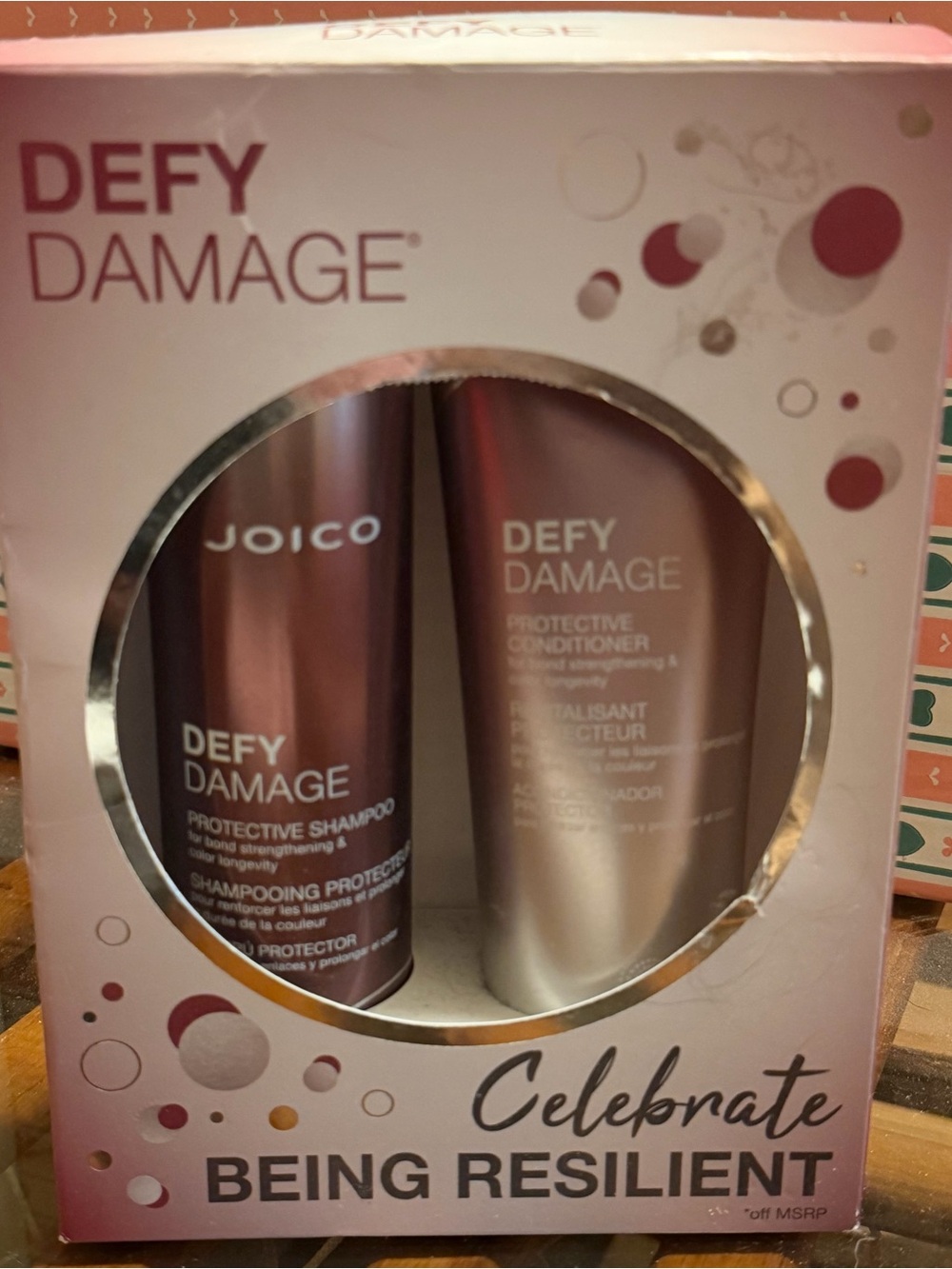 Joico Defy Damage Protective Shampoo 10.1 Oz and Conditioner 8.5 Oz Duo Set NEW
